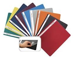 CARPETA TRAMA A4 TAPA CRISTAL COLORES SURTIDOS PACK X 12 UND
