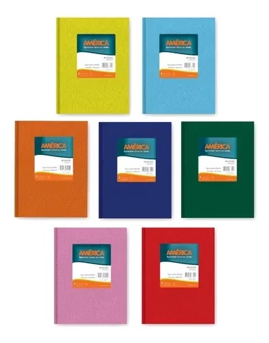 PACK CUADERNO ARAÑA AMERICA 16X21 N°1 X42 HJS RAYADAS X5U