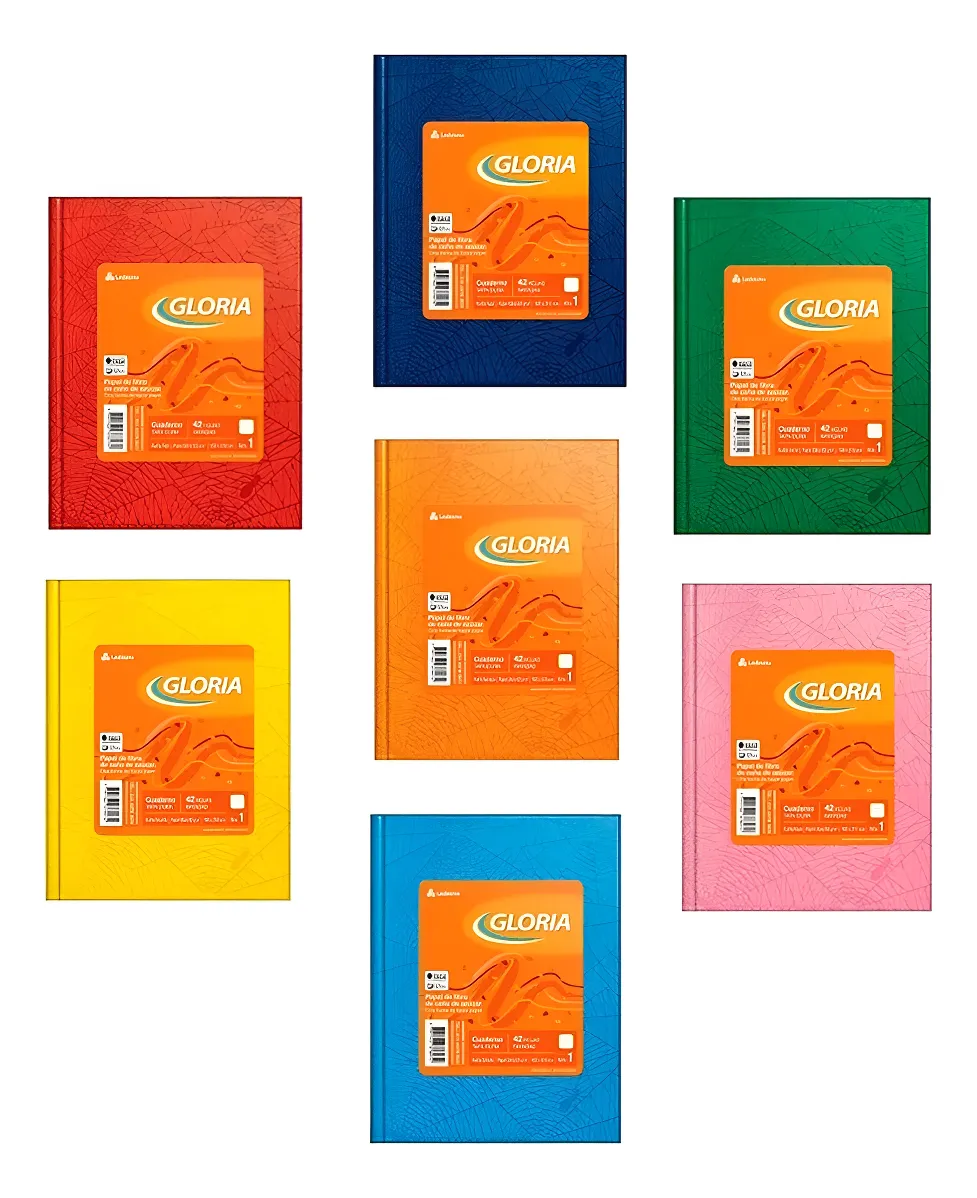 PACK CUADERNO ARAÑA GLORIA 16X21 RAY 42 HJS X10U