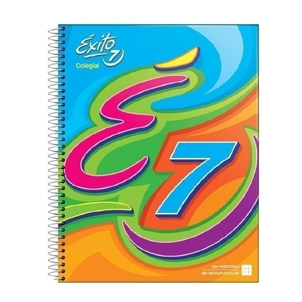 PACK CUADERNO ÉXITO E7 CUADRICULADO 21X27 X60 HJS X5UND