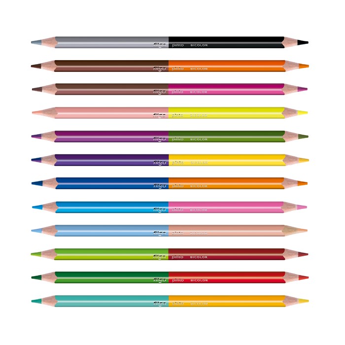 PACK LAPIZ BICOLOR PINTO FILGO X12 SURT X12 ESTUCHES