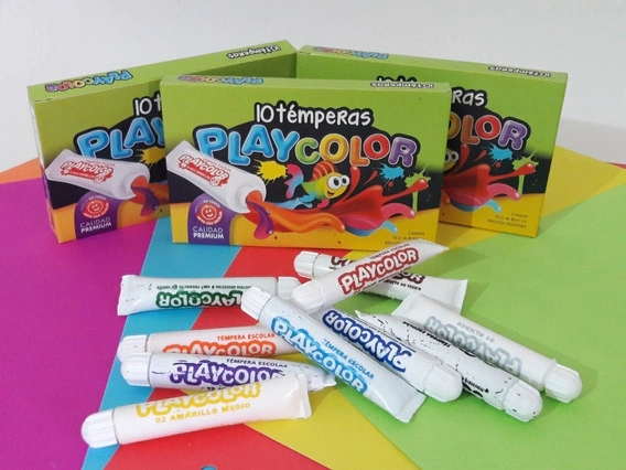 PACK TEMPERA PLAYCOLOR X10 SURT X 40U