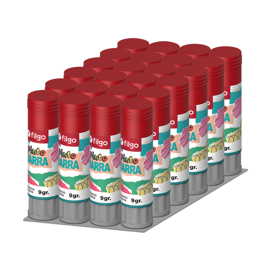 ADHESIVO EN BARRA FILGO PINTO 9G PACK X24UND