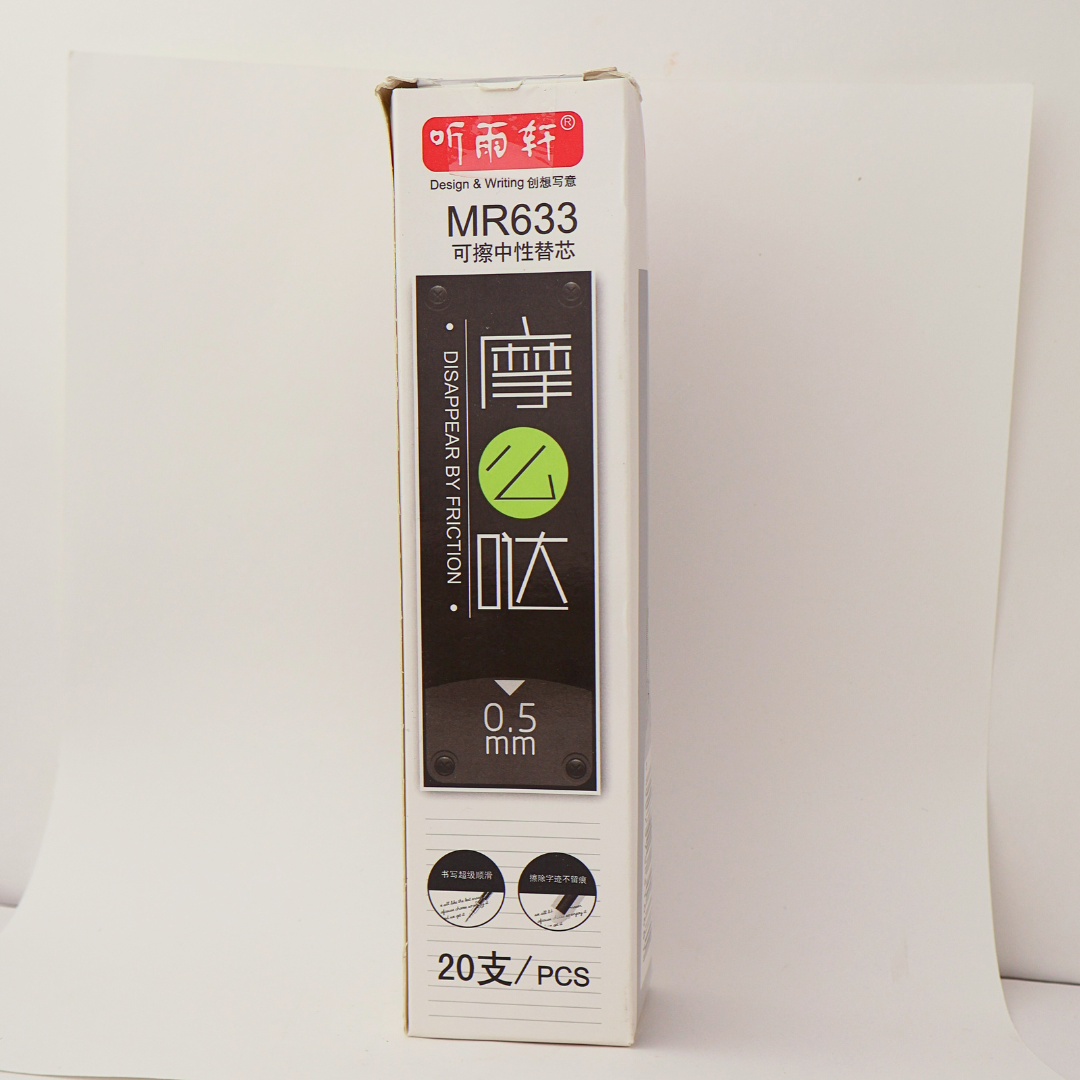 COMBO REPUESTO LAPICERA BORRABLE ARGENTO X20 PACK X20 UND NEGRO