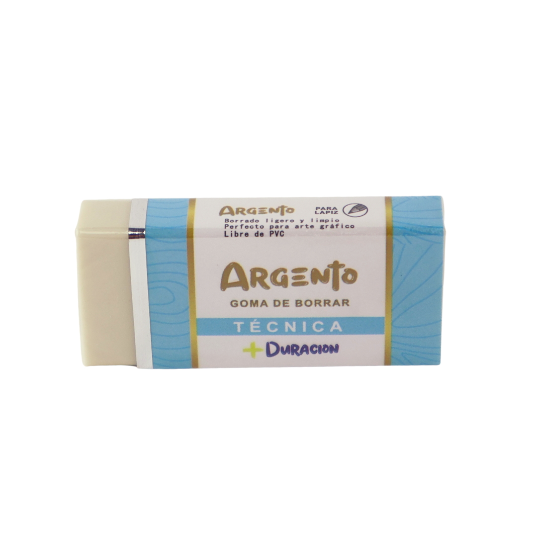 COMBO GOMA DE BORRAR TECNICA ARGENTO X30 PACK X30 UND
