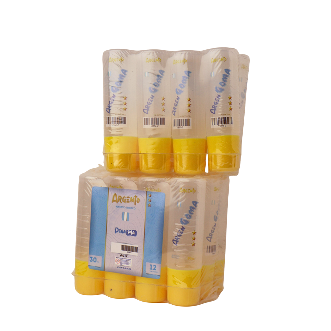 COMBO ADHESIVO SINTETICO ARGENGOMA X30ML X12 PACKS X12 UND