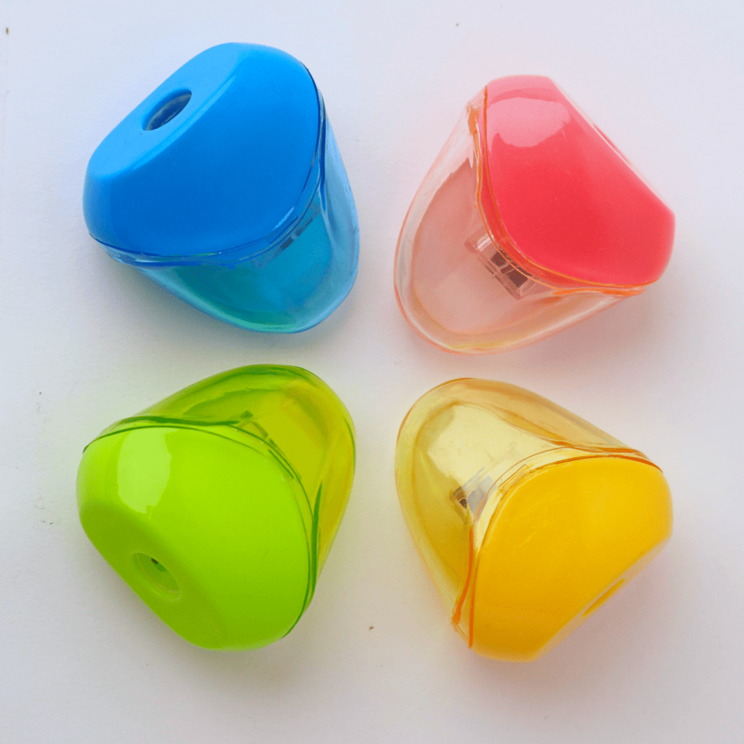 COMBO SACAPUNTAS C/DEPOSITO ARGENTO X6 PACKS X60 UND COLOR SURT