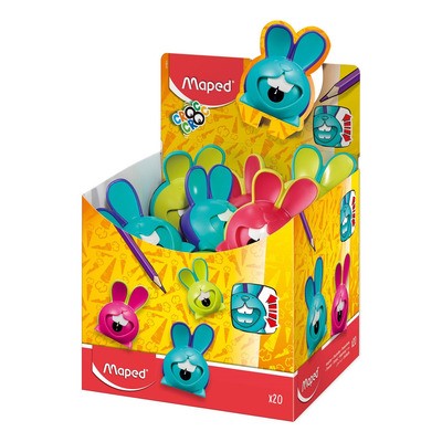 SACAPUNTAS MAPED CONEJITO PACK X20