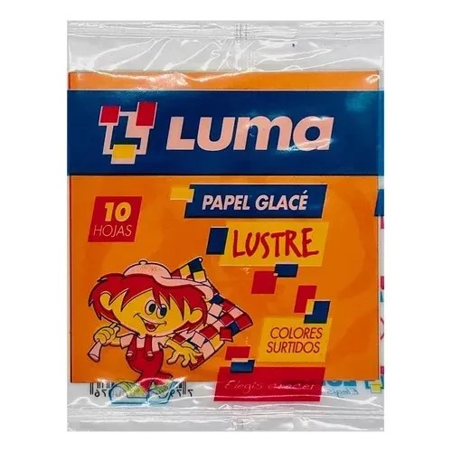 PAPEL GLACE LUSTRE X10 HJS LUMA