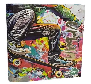 CARPETA INKDROP 3X40 CON 3 ANILLOS - URBAN STYLE - URBAN