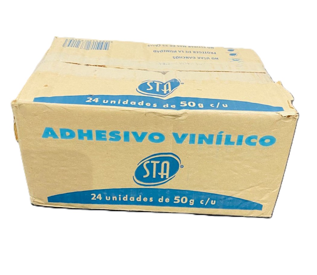 ADHESIVO VINILICO STA 50g PACK X 24 UND