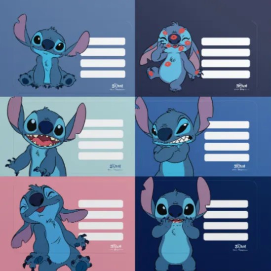 ETIQUETA MOOVING X12 UND STITCH