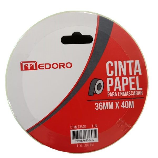 CINTA MEDORO PAPEL 36MMX40M