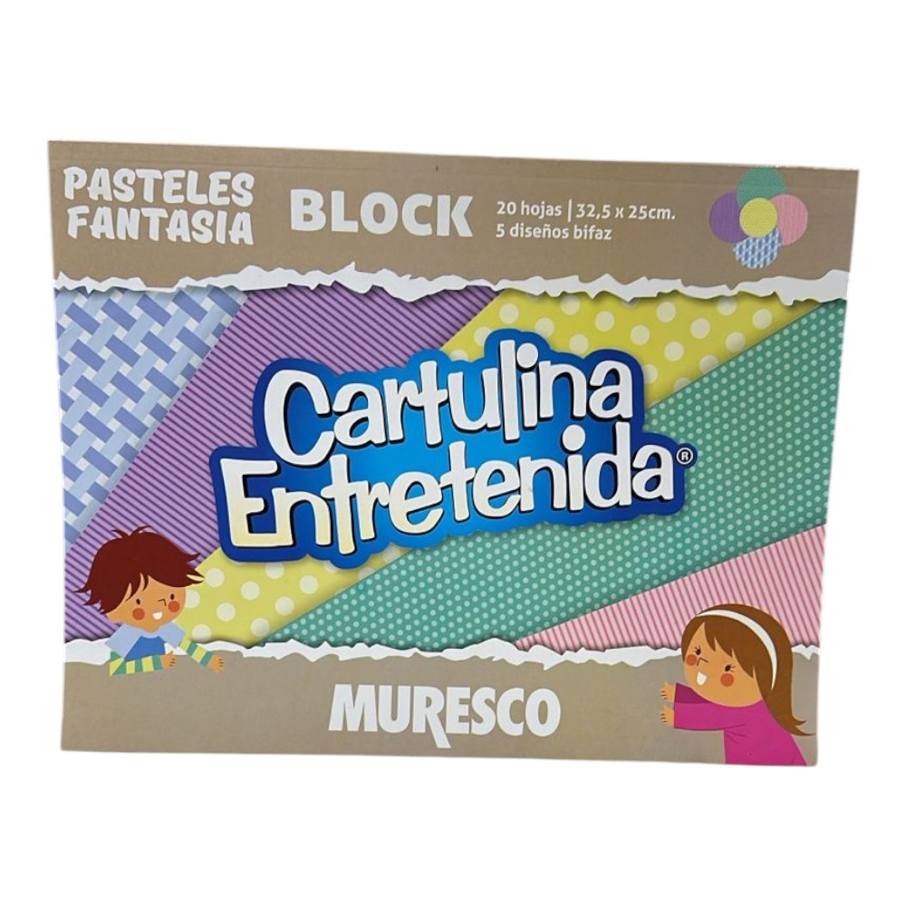 BLOCK MURESCO N°5 DISEÑO ESPECIAL X20 HJS PACK X5 UND