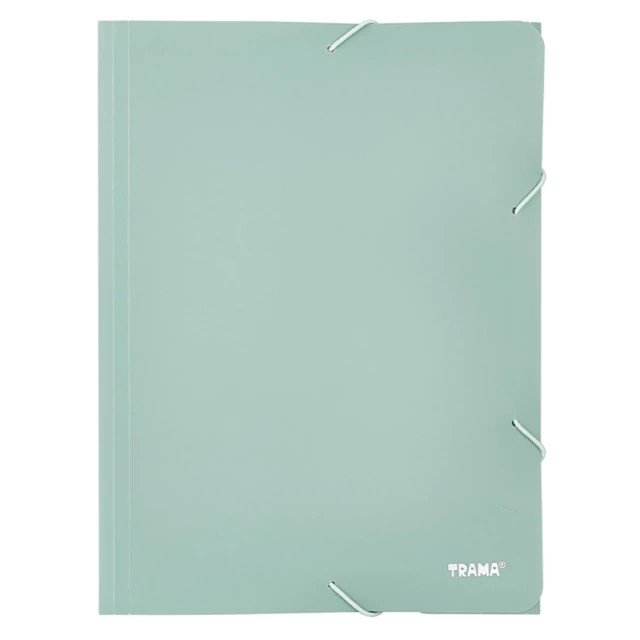 CARPETA TRAMA 3 SOLAPAS C/ELASTICO A4 PP MORANDI