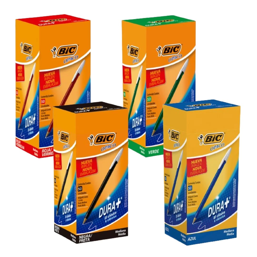 BOLIGRAFO BIC OPACO BULTO X 24 PACKS