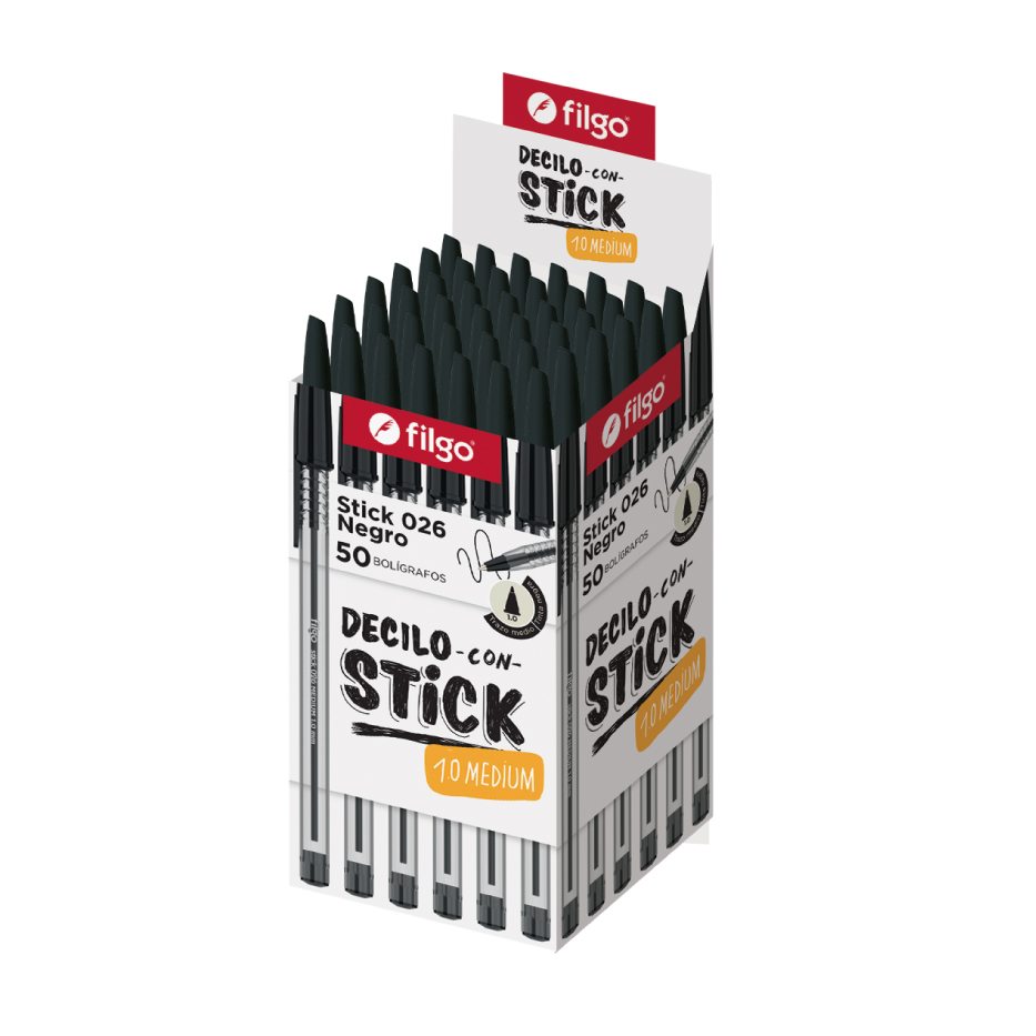 BOLIGRAFO FILGO STICK 026 BULTO X 40 CAJAS