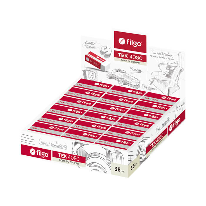 GOMA DE BORRAR FILGO 4080 BULTO X 1080 UND