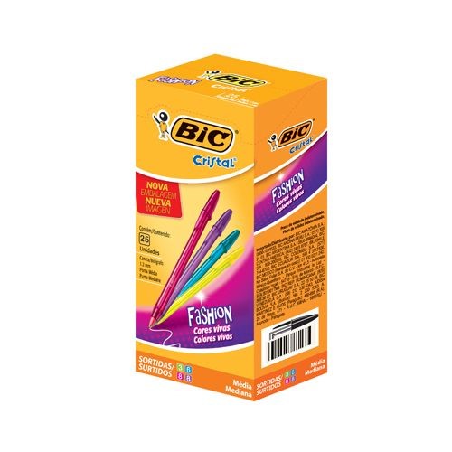 PACK DE BOLIGRAFO BIC FASHION COLORES SURTIDOS