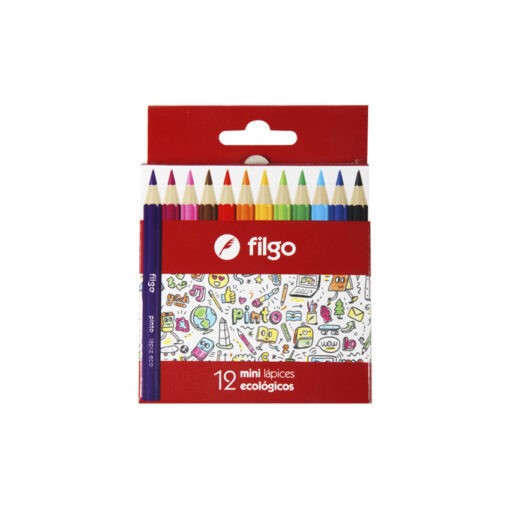 LAPICES DE COLOR CORTO FILGO X12