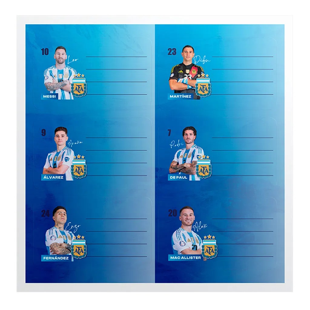 ETIQUETA MOOVING AFA PACK X12 UNIDADES