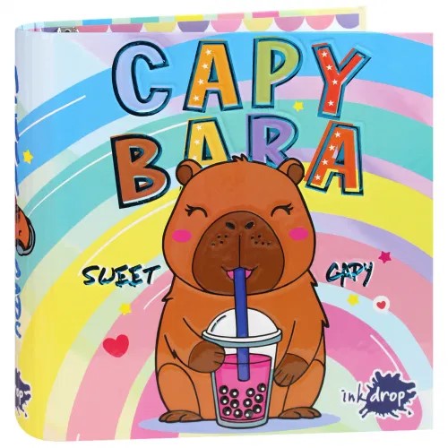 CARPETA INKDROP 3X40 CON 3 ANILLOS - SWEET CAPY