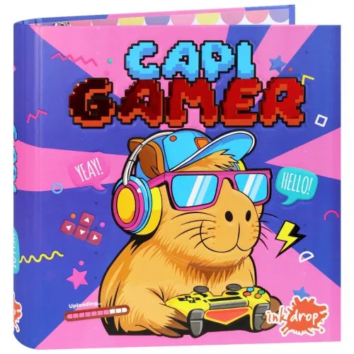 CARPETA INKDROP 3X40 CON 3 ANILLOS - CAPI GAMER