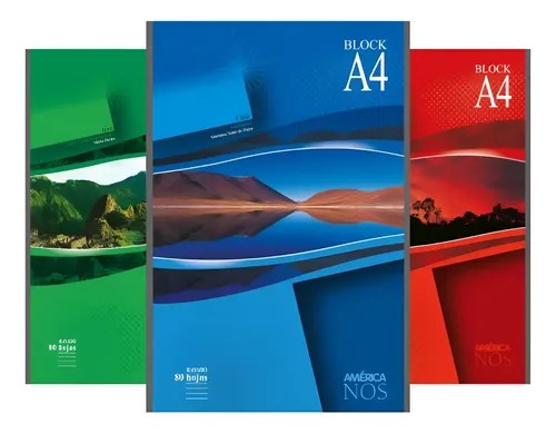 BLOCK A4 AMERICA X80 HJS RAYADO PACK X10