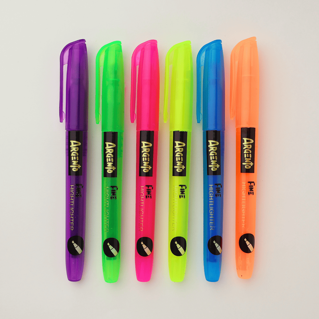 RESALTADOR FLÚO ARGENTO XUND