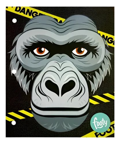 CARPETA ESCOLAR FOOTY Nº3 X2 TAPAS - GORILLA