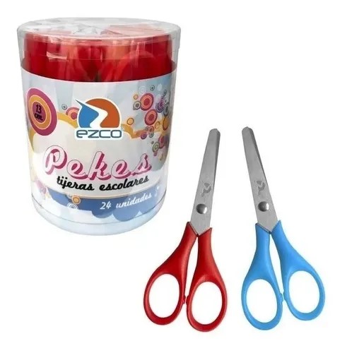TIJERA EZCO PEKES PACK X24 UND