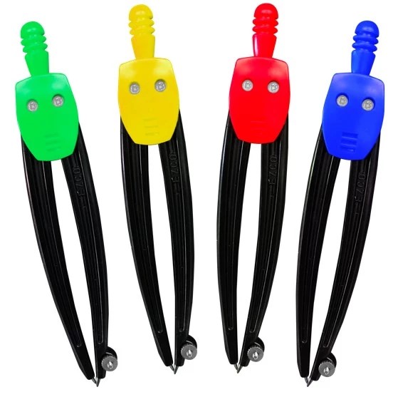 COMPAS EZCO ESCOLAR PLASTICO FIDDO