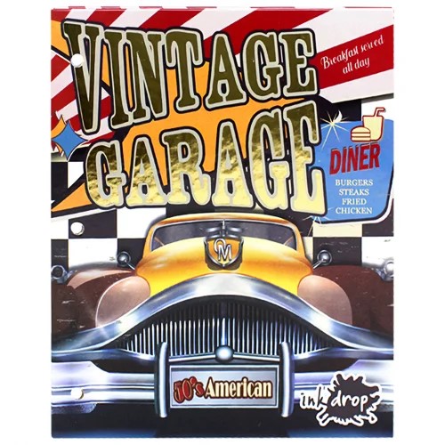 CARPETA ESCOLAR INKDROP Nº3 X2 TAPAS - VINTAGE GAREGE