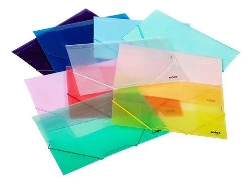 CARPETA AVIOS OFICIO 3 SOLAPAS C/ELASTICO