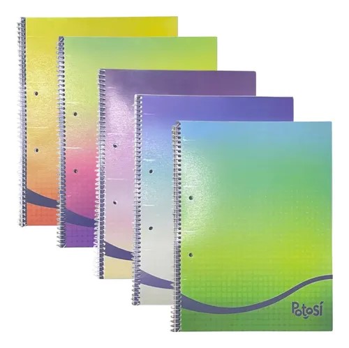 CUADERNO POTOSI DEGRADE UNIV 29.7 X80 HJS CUADRICULADO