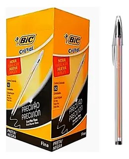 PACK BOLIGRAFO BIC CRISTAL FINE POR COLORES X50U
