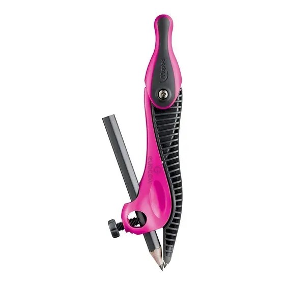 COMPAS MAPED PLASTICO CON ABRAZADERA MINA KIDZ