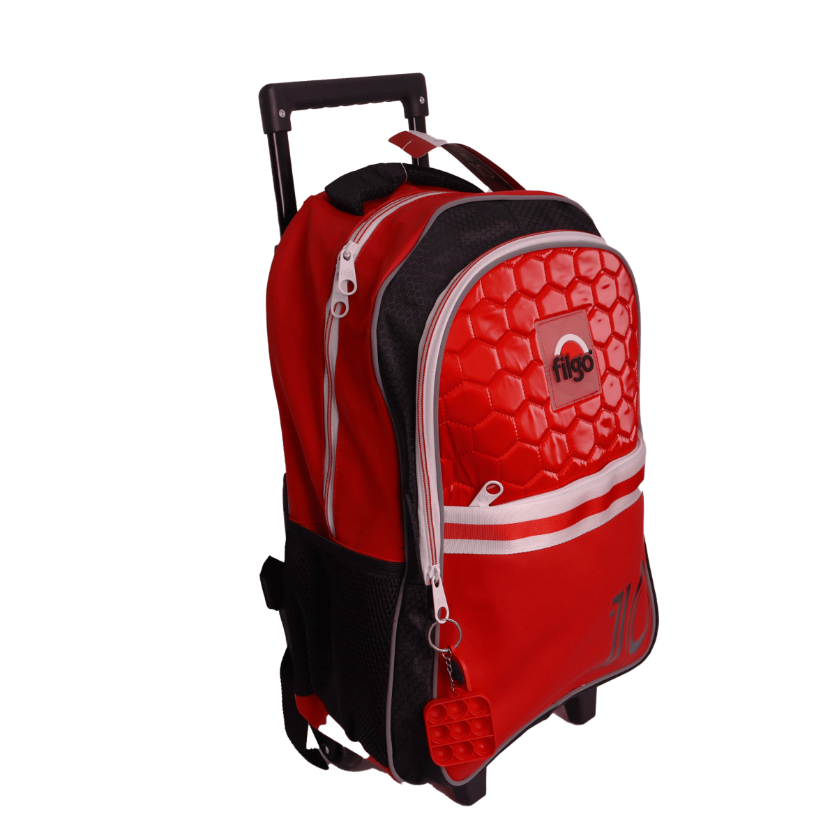 MOCHILA FILGO 18" C/CARRITO STARPAK FUTBOL ROJO MO25 TST /SUR2