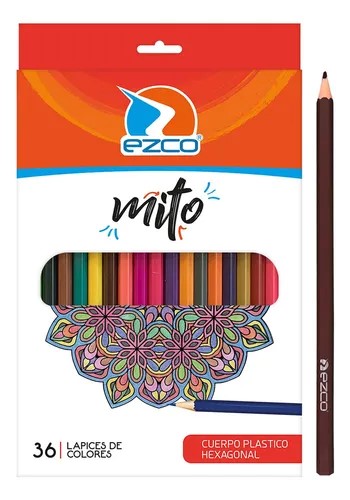 LAPIZ DE COLOR MITO EZCO SURT X36