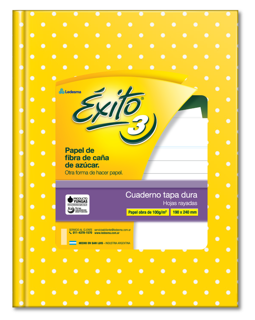 CUADERNO UNIVERSO LUNAR 19X24 (3) ÉXITO X48 HJS RAY COLOR SURT XU