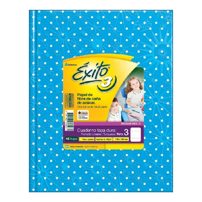 CUADERNO UNIVERSO LUNAR 19X24 (3) ÉXITO X48 HJS RAY COLOR SURT XU