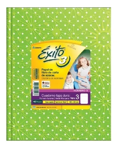 CUADERNO UNIVERSO LUNAR 19X24 (3) ÉXITO X48 HJS RAY COLOR SURT XU