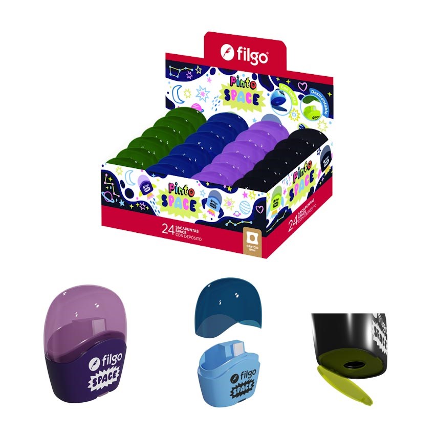 PACK SACAPUNTA C/DEPOSITO FILGO SPACE X24