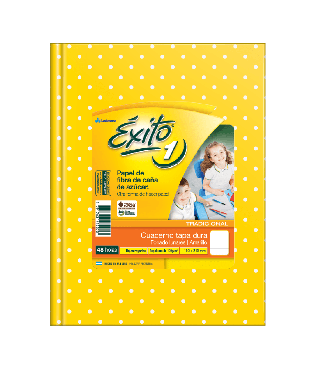 CUADERNO LUNAR 16X21 (1) ÉXITO X48 HJS RAY COLORES SURTIDOS XU