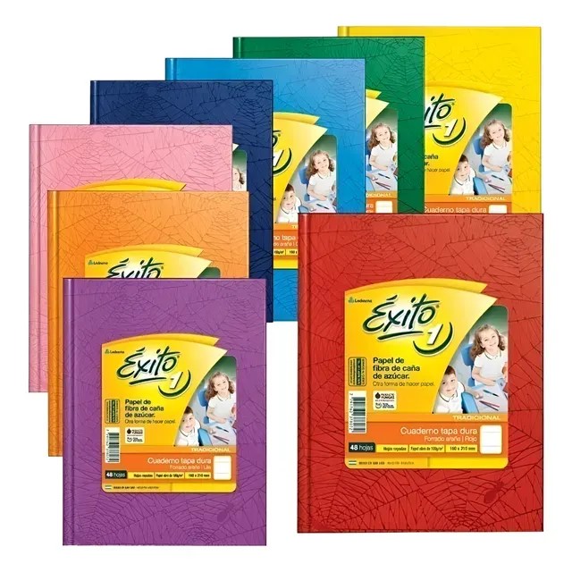 CUADERNO ÉXITO N°1 X48 HJS PACK X8 UND