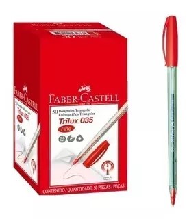 PACK BOLIGRAFO TRILUX FABER CASTELL POR COLORES X50U