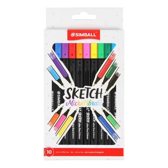 MICROFIBRA X10 SIMBALL SKETCH CLASICA