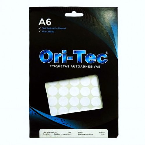 OJALILLOS A6 ORI-TEC X30 PLANCHAS