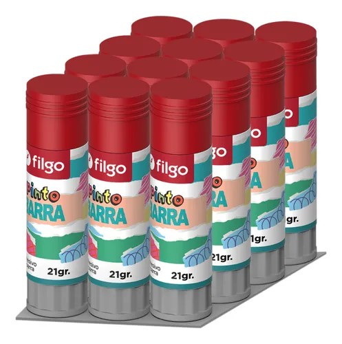 ADHESIVO EN BARRA 21G FILGO PINTO PACK X12UND