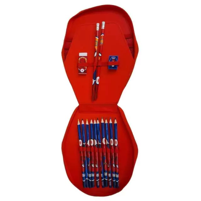 CARTUCHERA 1 PISO CRESKO PVC SPIDERMAN C/UTILES 3/36 2025 /HA535